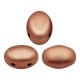 Les perles par Puca® Samos beads Copper gold mat 00030/01780